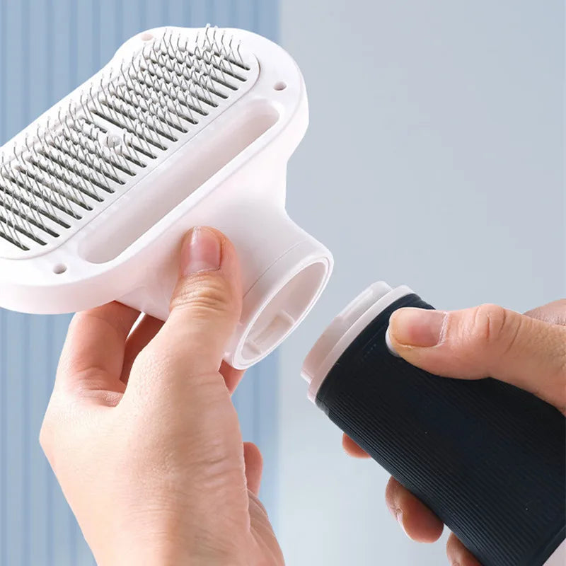 3-in-1 Quiet Pet Grooming Dryer with Comb Brush