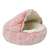 Soft Plush Round Cat Bed